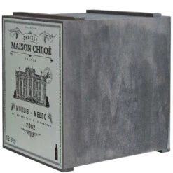 Weinregal VINOTHEK In Hellgrau -Heimtextilien butlers weinregal vinothek in hellgrau 6