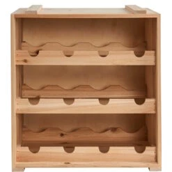 Weinregal VINOTHEK In Natur -Heimtextilien butlers weinregal vinothek in natur 4