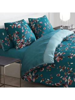 Cacharel Satin-Bettwäsche-Set "Aurore" In Petrol 10 Cacharel Satin-Bettwäsche-Set "Aurore" In Petrol -Heimtextilien cacharel satin bettwasche set aurore in petrol 2