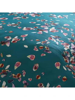 Cacharel Satin-Bettwäsche-Set "Aurore" In Petrol 12 Cacharel Satin-Bettwäsche-Set "Aurore" In Petrol -Heimtextilien cacharel satin bettwasche set aurore in petrol 4