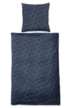 Chiemsee Bettwäscheset Barbados In Jeansblau Und Marine -Heimtextilien chiemsee bettwascheset barbados in jeansblau und marine 3