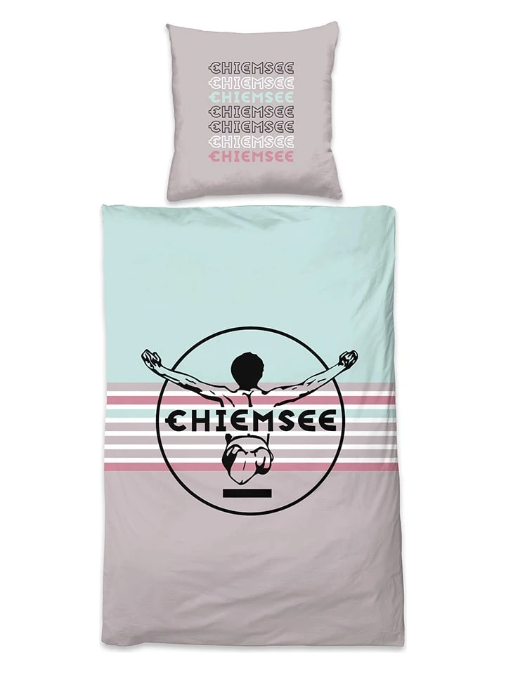 Chiemsee Renforcé-Bettwäsche-Set "Lanzarote" In Grau 3 Chiemsee Renforcé-Bettwäsche-Set "Lanzarote" In Grau