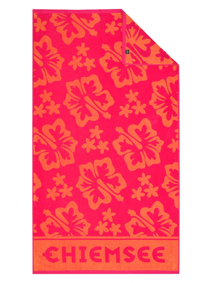Chiemsee Strandtuch "Honolulu" In Pink/ Orange 2 Chiemsee Strandtuch "Honolulu" In Pink/ Orange
