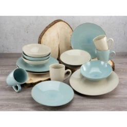 CreaTable, Oslo 22244, Serie OSLO, Geschirrset, Kombiservice 16 Teilig -Heimtextilien creatable creatable oslo 22244 serie oslo geschirrset kombiservice 16 teilig 1