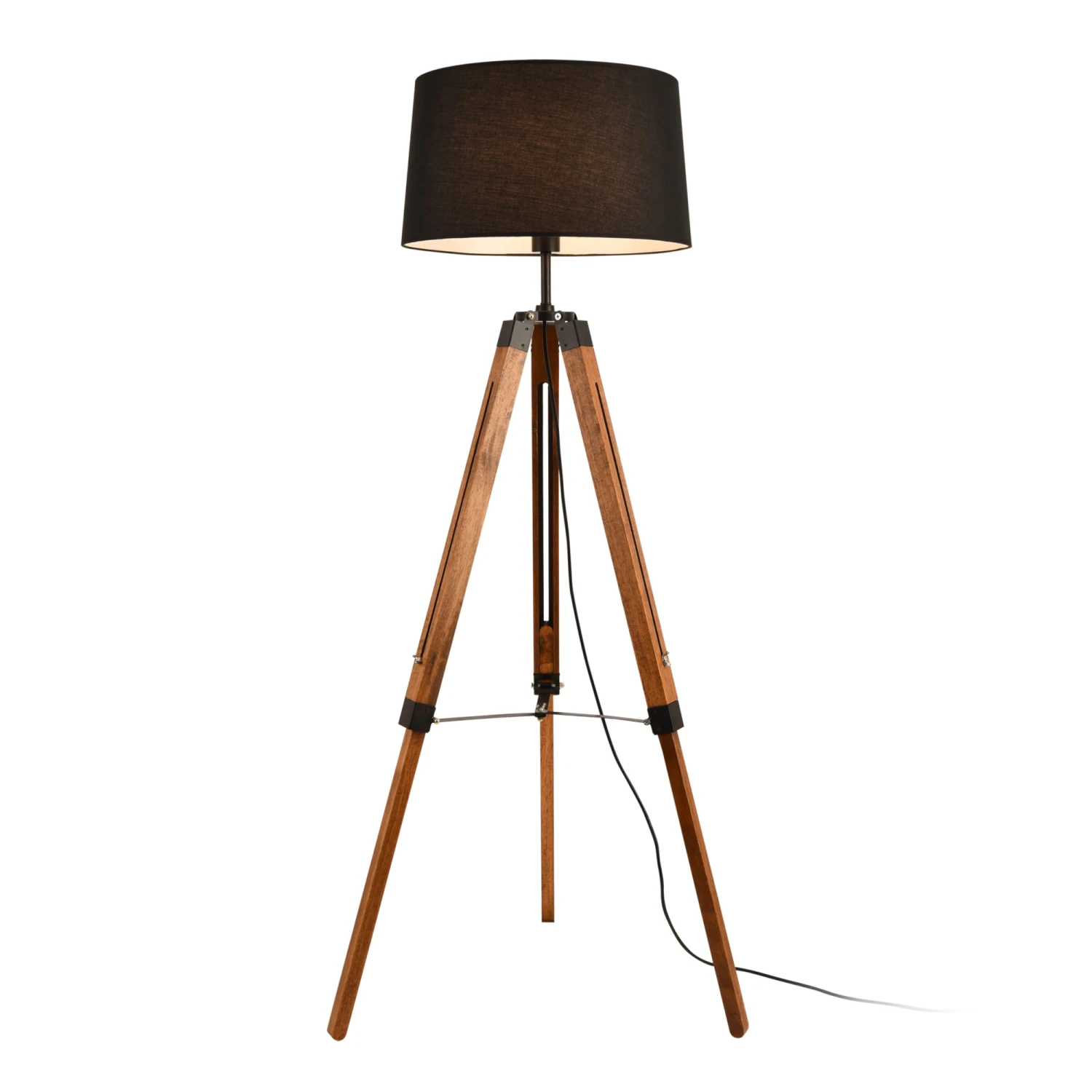 Stehleuchte Lagos In Braun (H)144cm (L)45cm (B)40cm 3 Stehleuchte Lagos In Braun (H)144cm (L)45cm (B)40cm