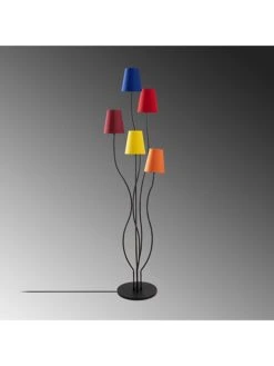 Standleuchte In Bunt - (B)44 X (H)160 Cm -Heimtextilien opviq standleuchte in bunt b 44 x h 160 cm 3