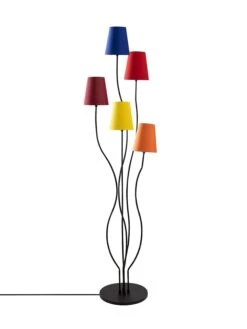 Standleuchte In Bunt - (B)44 X (H)160 Cm -Heimtextilien opviq standleuchte in bunt b 44 x h 160 cm 4