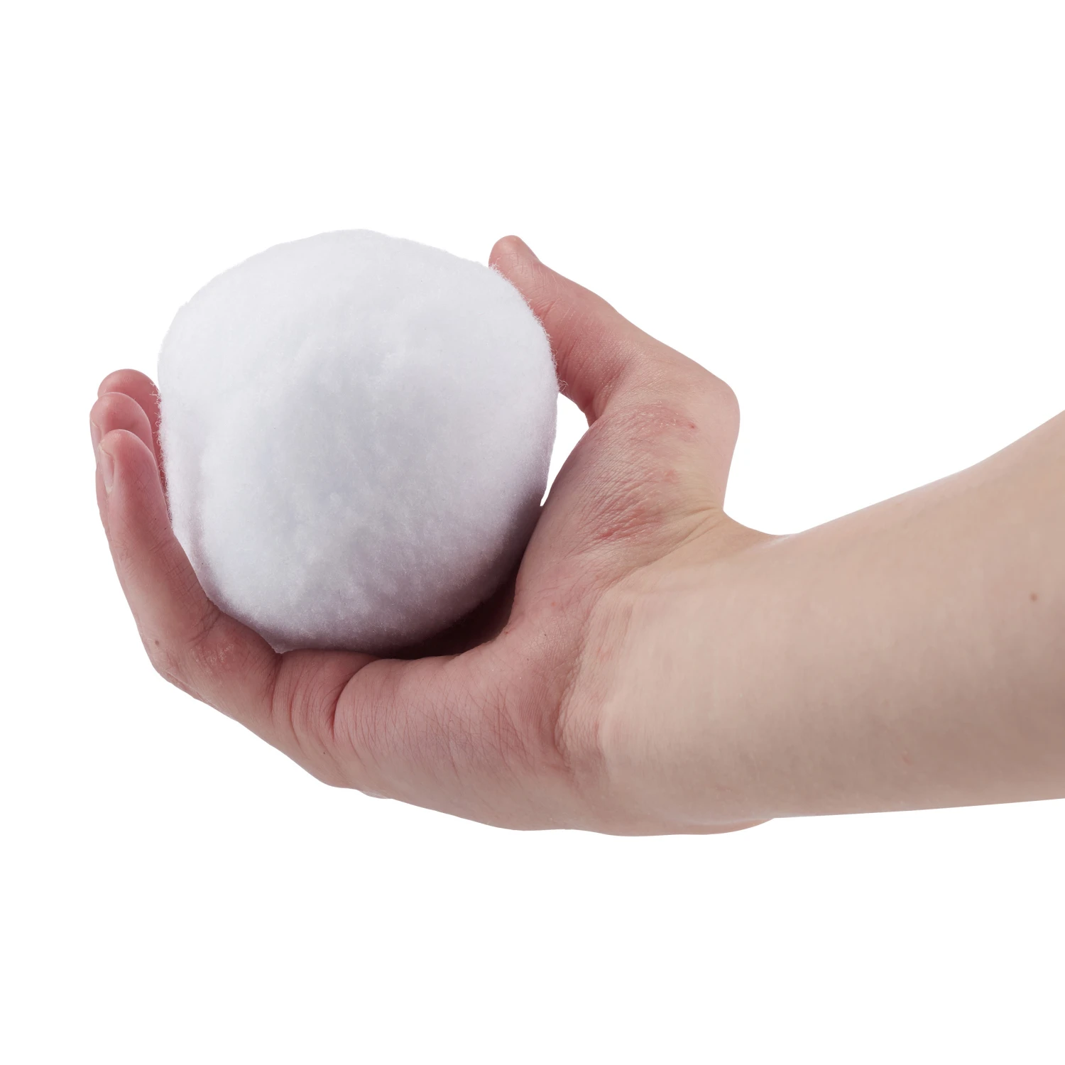 50x Künstliche Schneebälle In Weiß 6 50x Künstliche Schneebälle In Weiß – Bild 4